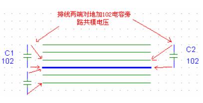 排線發射改善